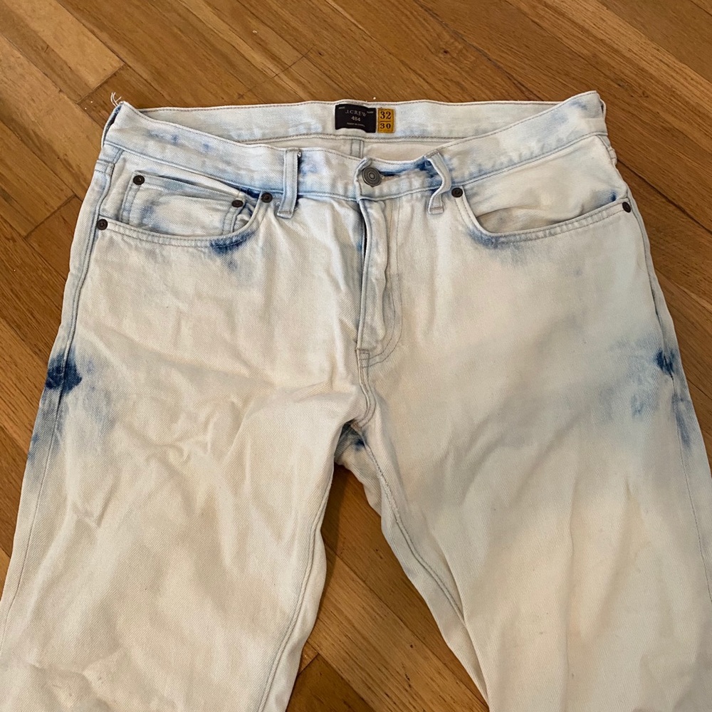 LIKE NEW JCrew Men's 484 Light Wash Jeans!
